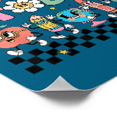 Poster Let's Learn Today Retro Back To School Teacher Mot (Coin)