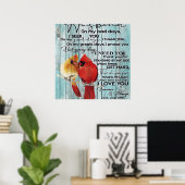 Poster Letter | Family Decoration | (Bureau à domicile)