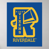 Poster Letterman River Vixens (Devant)