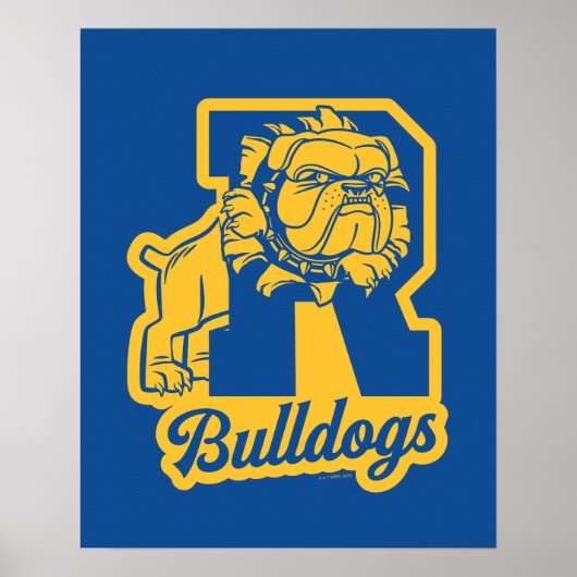 Poster Letterman Riverdale Bulldogs (Devant)