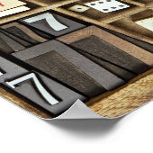 Poster Letterpress 4 (Coin)