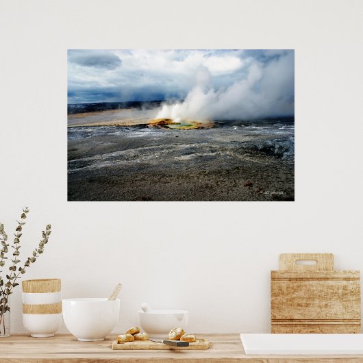 Poster "Letting off Steam" (Cuisine)