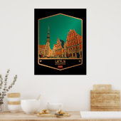 Poster Lettonie (Cuisine)