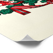 Poster Lettonie Détail des armoiries (Coin)