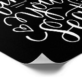 Poster Lettré À La Main S'Il Vous Plaît Trouver Votre Siè (Coin)