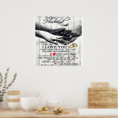 Poster Lettre à mon mari | Migné présent | (Cuisine)