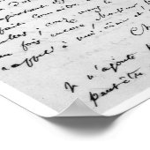 Poster Lettre à Richard Wagner 17 février 1860 (Coin)