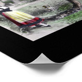 Poster LETTRE Alphabet BRIANNA Nom Art (Coin)