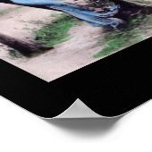 Poster Lettre alphabet NASHVILLE Nom Art (Coin)