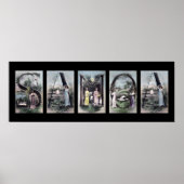 Poster LETTRE Alphabet SAMOA Nom Art (Devant)