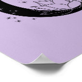 Poster LETTRE C Pépinière D'Art Personnalisé Lotus Flower (Coin)