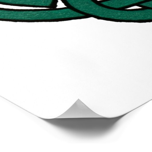 Poster LETTRE Celtique C (Coin)