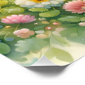 Poster Lettre d'amour de souris de campagne de prairie (Coin)