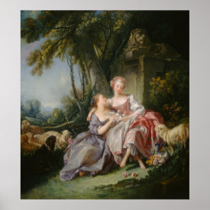 Poster Lettre d'amour - François Boucher Art