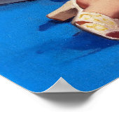 Poster Lettre d'amour vers le haut (Coin)