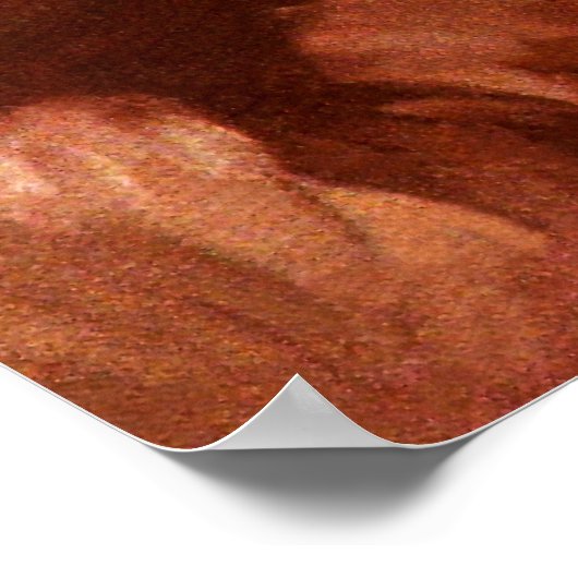 Poster Lettre de lecture père Noël (Coin)