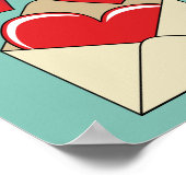 Poster Lettre de love (Coin)