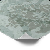 Poster LETTRE DE ROBE BLANCHE N POSTE WONderland (Coin)