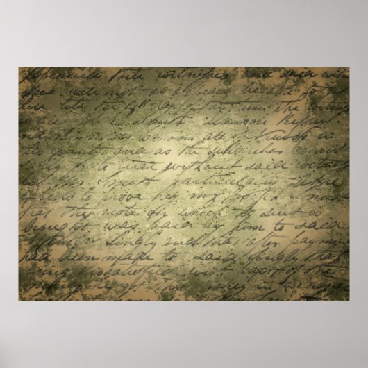 Poster Lettre d'écriture papier papier papier (Devant)