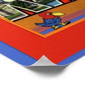 Poster LETTRE GRANDE Kansas (Coin)