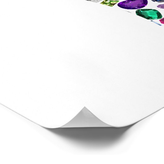 POSTER LETTRE HÉBRETE PARI EN GEMKES (Coin)