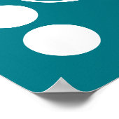 Poster Lettre & Icône simple ART + vos couleurs & idées (Coin)