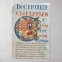 Lettre initiale 'E' Et factum est