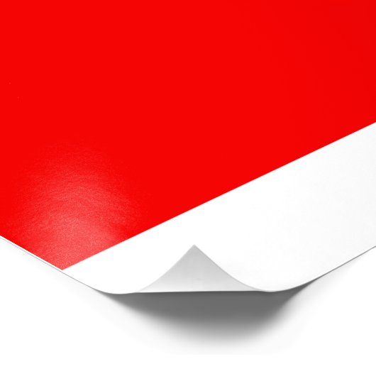 Poster Lettre Initiale Monogramme Moderne Design (Coin)