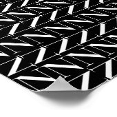 Poster Lettre initiale monogramme N (Coin)