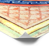 Poster Lettre initiale 'V' Visio Abdie (Coin)