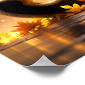 Poster Lettre J de l'alphabet de la classe de citrouille (Coin)