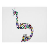 Poster Lettre 'LAMED' (Devant)