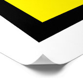 Poster LETTRE MONOGRAPHIQUE A Drôle (Coin)