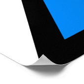 Poster LETTRE MONOGRAPHIQUE Drôle Z (Coin)