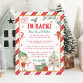 Poster Lettre personnalisée Elf de Noël