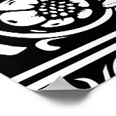 Poster Lettre Y Monogramme médiéval Art Nouveau (Coin)