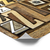 Poster Lettre Z (Coin)