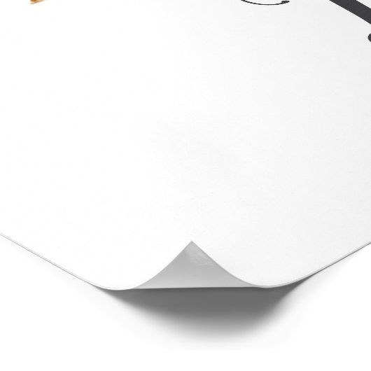 Poster Lettre Z Monogramme Pépinière verte Nom Mur Imprim (Coin)