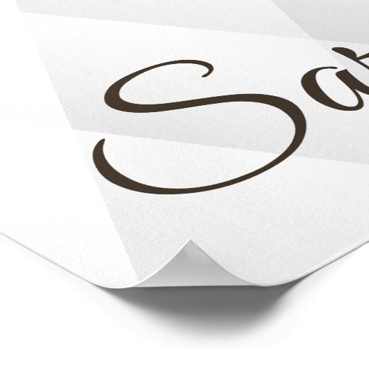 Poster Lettres à mon mari amour luxe élégant (Coin)