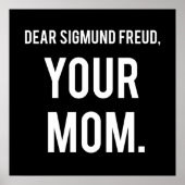 Poster Lettres aux morts : Sigmund Freud (Devant)
