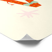 Poster Lettres d'alphabet colorées et amusantes (Coin)