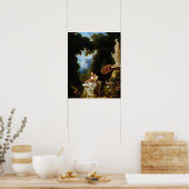 Poster Lettres d'amour de Jean Honore Fragonard (Cuisine)