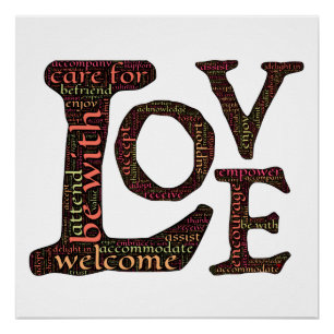 Poster Lettres d'amour : Expressions de l'amour sans