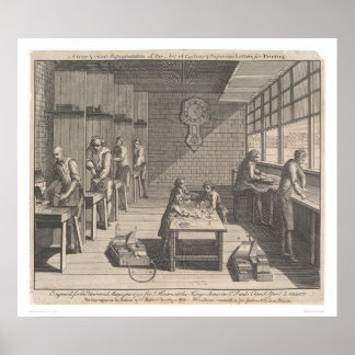 Poster ... Lettres de rédaction et de préparation (1473)