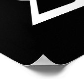 Poster Lettres grecques Sigma Alpha Iota (Coin)