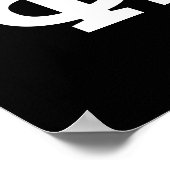 Poster Lettres Phi Sigma Kappa (Coin)