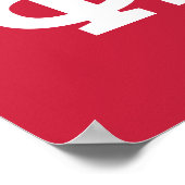 Poster Lettres Phi Sigma Kappa (Coin)