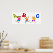 Poster Lettres super (Cuisine)