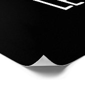 Poster Lettuce Pray Funky Veggie Pun Dark BG (Coin)