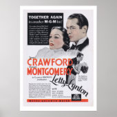 Poster Letty Lynton Joan Crawford (Devant)